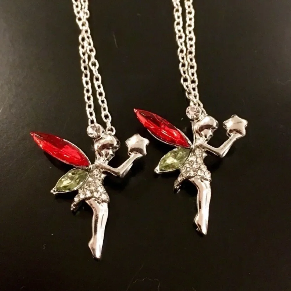 K Fairy Pendant Necklace